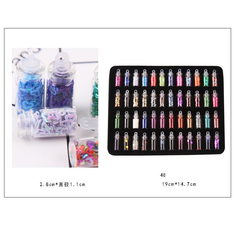 uv75# 48種類レジン封入用素材 uvレジンアクセサリー プレゼント  可愛い ブレスレット ネイルパーツ レジンクラフト ネイルケア 道具 レジン封入 |  | 11