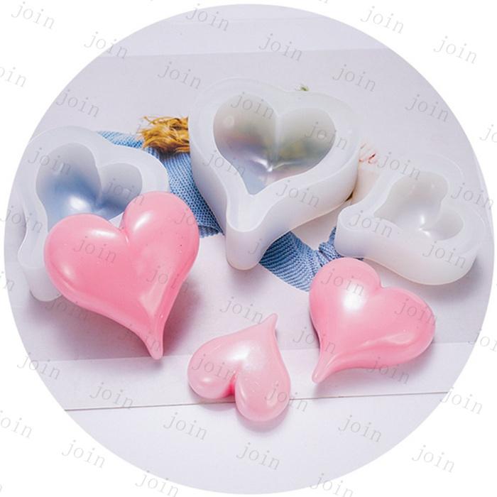 シリコンモールド 日本国内当日発送 3種類セット シリコンモールド 立体 ハート 封入パーツ 素材 入れ物 ハンドメイド レジン用品 手芸 #uvz298 |  | 03