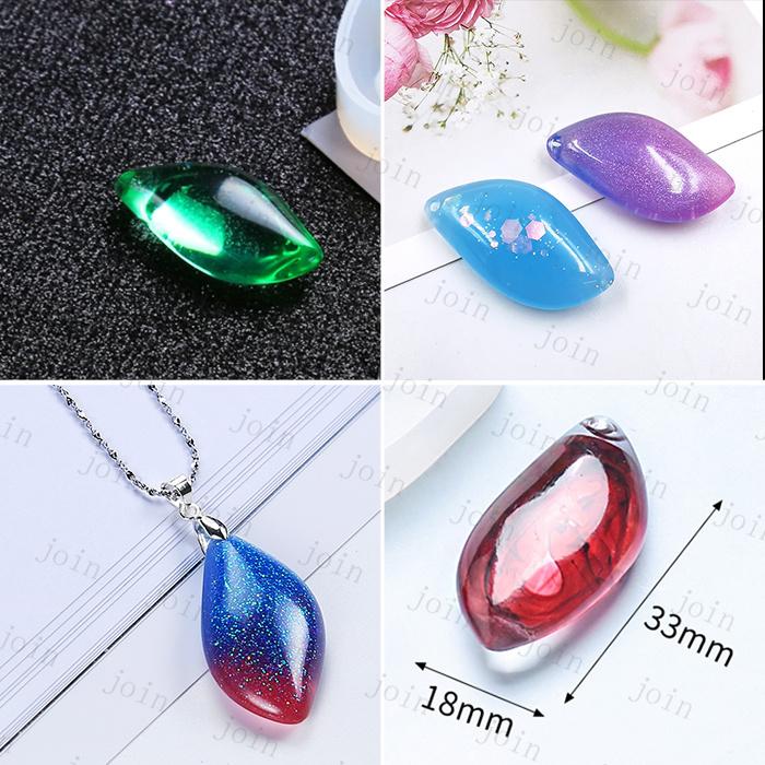 シリコンモールド 日本国内当日発送 3点セット 穴あり ドロップシェイプ 手芸 UVレジン ソフトモールド レジンクラフト道具 アクセサリー #uvz314 |  | 06