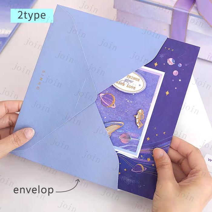 グリーティングカード 立体 (y15#) 日本国内当日発送 封筒付き 3Dポップアップカード 手作り メッセージカード ハンドメイド 記念日 ギフトカード 月と星 お祝い |  | 13