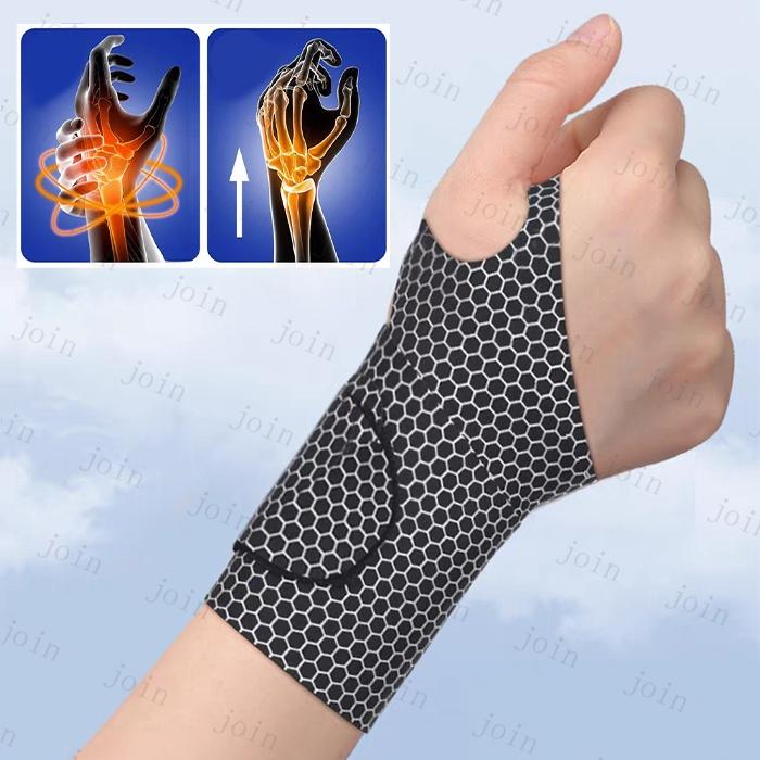 手首 サポーター (z123) 日本国内当日発送 3color 腱鞘炎 手首の痛み 固定 テニス ゴルフ 手関節 捻挫 ばね指 スポーツ 筋トレ 1枚入 医療用 リストガード 親指 |  | 12