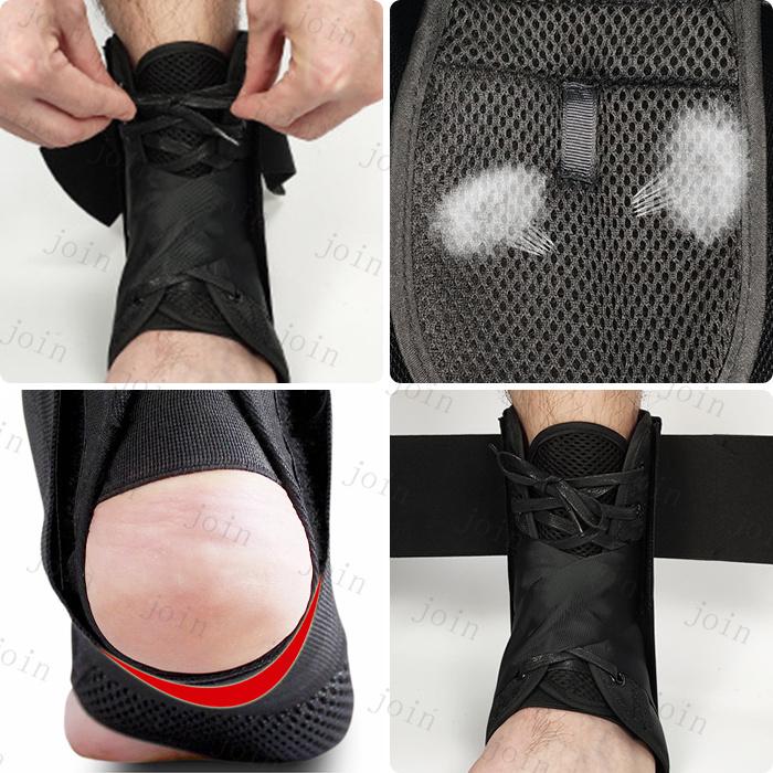 足首サポーター 日本国内当日発送 医療用 スポーツ 足底筋膜炎 捻挫 固定 テーピング 扁平足 足首固定 保護 通気性 滑り止め バンテージ 左右兼用 バスケ #z132 |  | 08