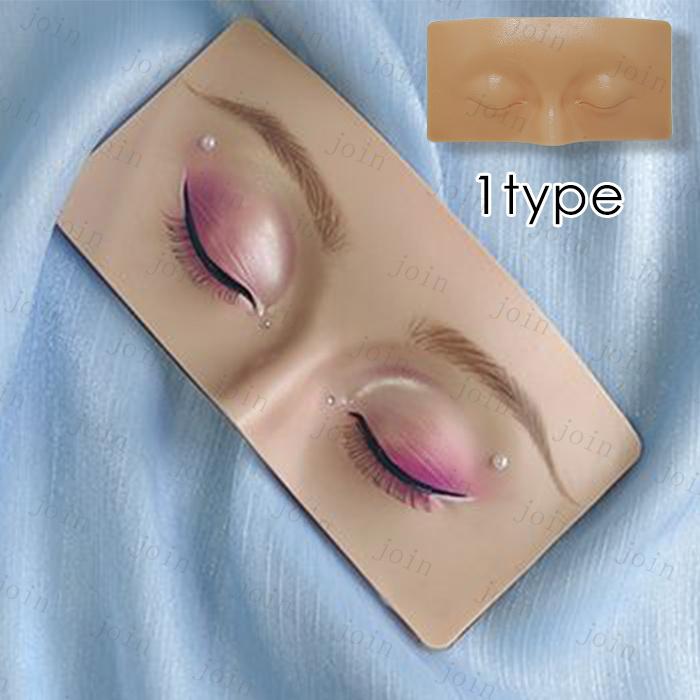 メイク練習用 マネキン 日本国内当日発送 シリコン メイクアップ 練習ボード 初心者 化粧練習 アイメイク メイクアップパネル 美容院 まつげエクステ 眉毛 #z135 |  | 02