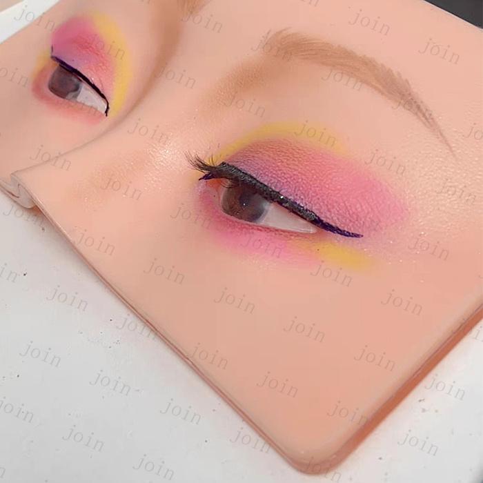 メイクアップ 練習ボード 日本国内当日発送 シリコンマネキン 目元