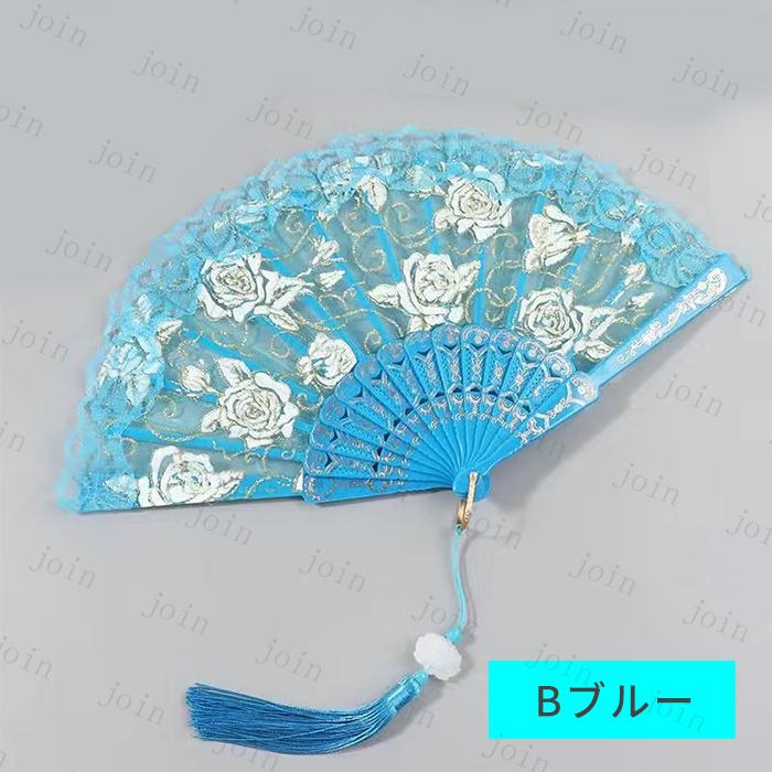 扇子 レディース 日本国内当日発送 2type おしゃれ レトロ タッセル付き 綺麗 レース 女性用 和装小物 うちわ 上品 プレゼント 暑さ対策 コスプレ 中華風 #z142 |  | 13