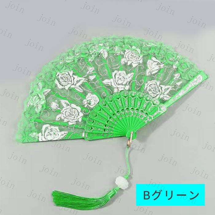 扇子 レディース 日本国内当日発送 2type おしゃれ レトロ タッセル付き 綺麗 レース 女性用 和装小物 うちわ 上品 プレゼント 暑さ対策 コスプレ 中華風 #z142 |  | 14