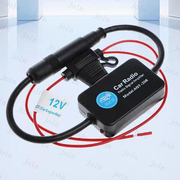 FMアンテナブースター 日本国内当日発送 fmアンテナ 信号増幅器 330mm 自動車 無線 信号 12v カーアンテナ 増幅器 ANT-208 カーラジオ FM 受信ブースター #z14 |  | 04