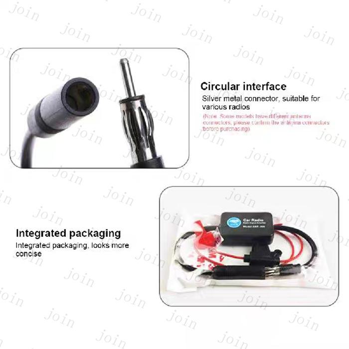 FMアンテナブースター 日本国内当日発送 fmアンテナ 信号増幅器 330mm 自動車 無線 信号 12v カーアンテナ 増幅器 ANT-208 カーラジオ FM 受信ブースター #z14 |  | 08