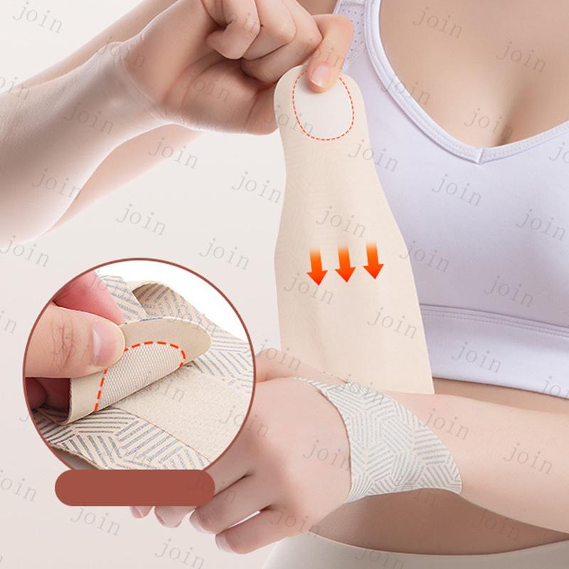 手首サポーター (z157#) 日本国内当日発送 高齢者 関節痛 テニス スポーツ 腱鞘炎 手首の痛み 固定 リストガード 通気性 テーピング 筋トレ 薄手 肌色 男女兼用 |  | 11