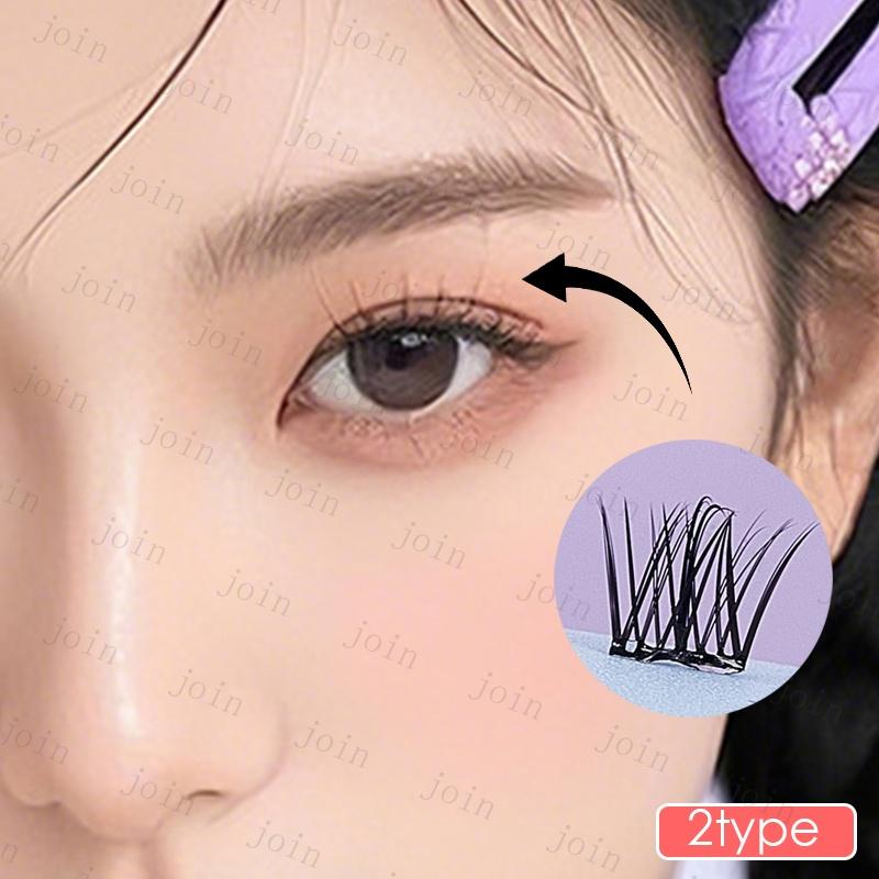 つけまつげ のり不要 (z191#) 当日発送 2type 3Dつけまつげ 部分用 接着剤不要 つけまつ毛 つけま ナチュラル ソフト 自然 束感 アイメイク アイラッシュ 初心者 |  | 11