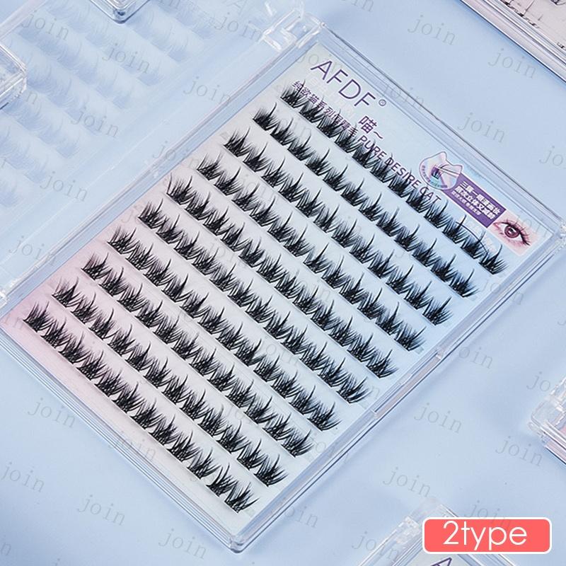 つけまつげ のり不要 (z191#) 当日発送 2type 3Dつけまつげ 部分用 接着剤不要 つけまつ毛 つけま ナチュラル ソフト 自然 束感 アイメイク アイラッシュ 初心者 |  | 02