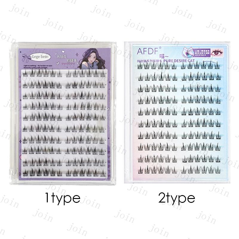 つけまつげ のり不要 (z191#) 当日発送 2type 3Dつけまつげ 部分用 接着剤不要 つけまつ毛 つけま ナチュラル ソフト 自然 束感 アイメイク アイラッシュ 初心者 |  | 03