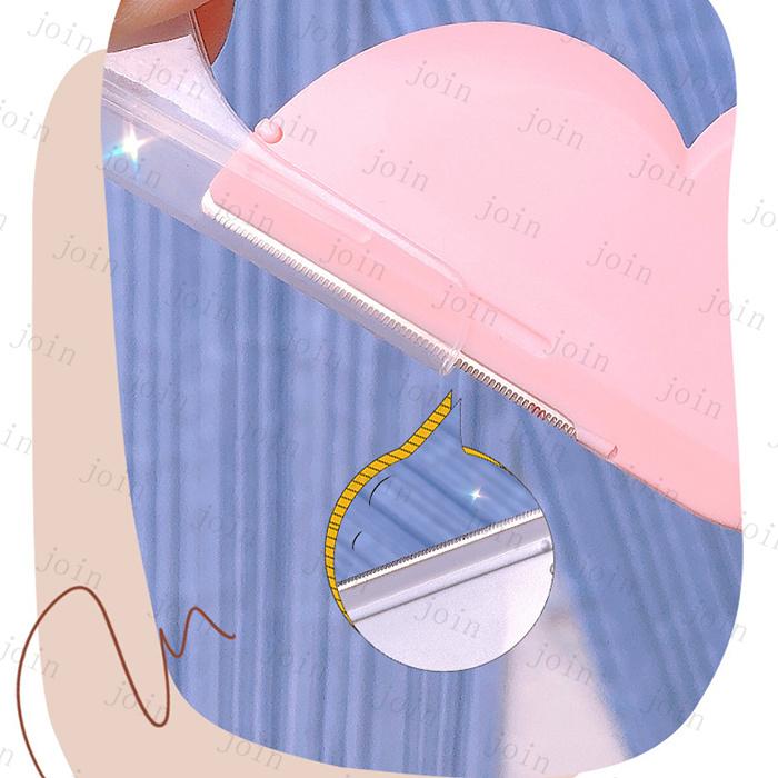 カミソリ 女性 日本国内当日発送 2個セット 眉毛剃り 化粧道具 まゆげ剃り 眉カット 初心者 コンパクト 携帯便利 アイブロウナイフ 顔剃り #z40 |  | 06