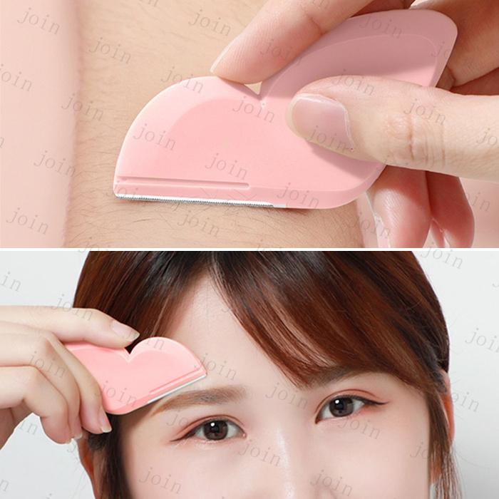 カミソリ 女性 日本国内当日発送 2個セット 眉毛剃り 化粧道具 まゆげ剃り 眉カット 初心者 コンパクト 携帯便利 アイブロウナイフ 顔剃り #z40 |  | 07