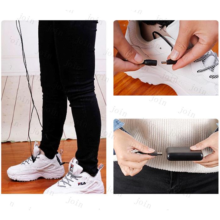 電熱インソール 日本国内当日発送 中敷き サイズ調整 USB給電 温度調整 足温器 足元暖房 フットヒーター 冷所作業 あったか グッズ 防寒 #z61 |  | 09