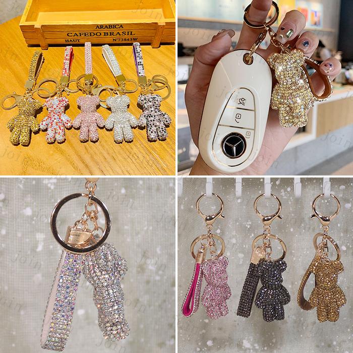 キーチェーン くま 日本国内当日発送 バッグチャーム かわいい アクセサリー ラインストーン 人気 キラキラ 鍵 レディース プレゼント 車スマートキー #z65 |  | 10