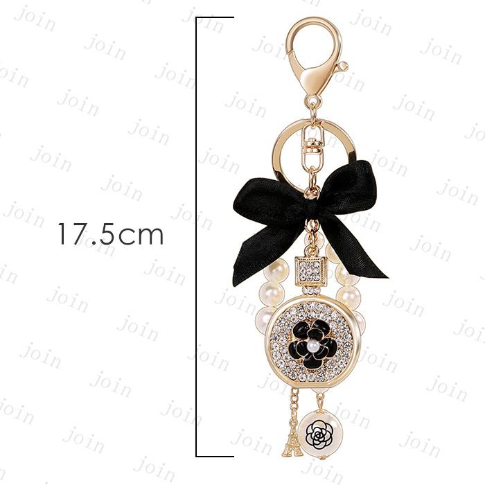 キーホルダー 日本国内当日発送 2color バッグチャーム リボン おしゃれ 金属 真珠 パール キーリング キラキラ ラインストーン アクセサリー #z69 |  | 11