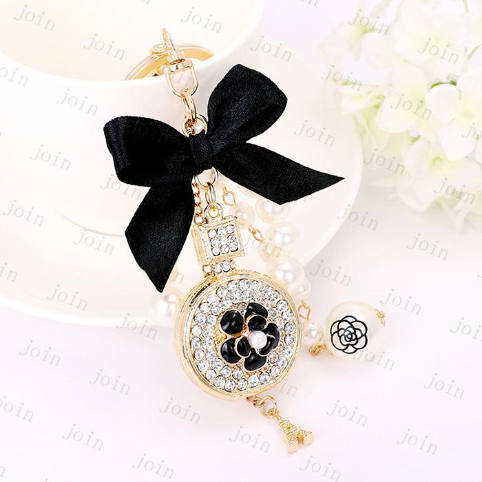 キーホルダー 日本国内当日発送 2color バッグチャーム リボン おしゃれ 金属 真珠 パール キーリング キラキラ ラインストーン アクセサリー #z69 |  | 09