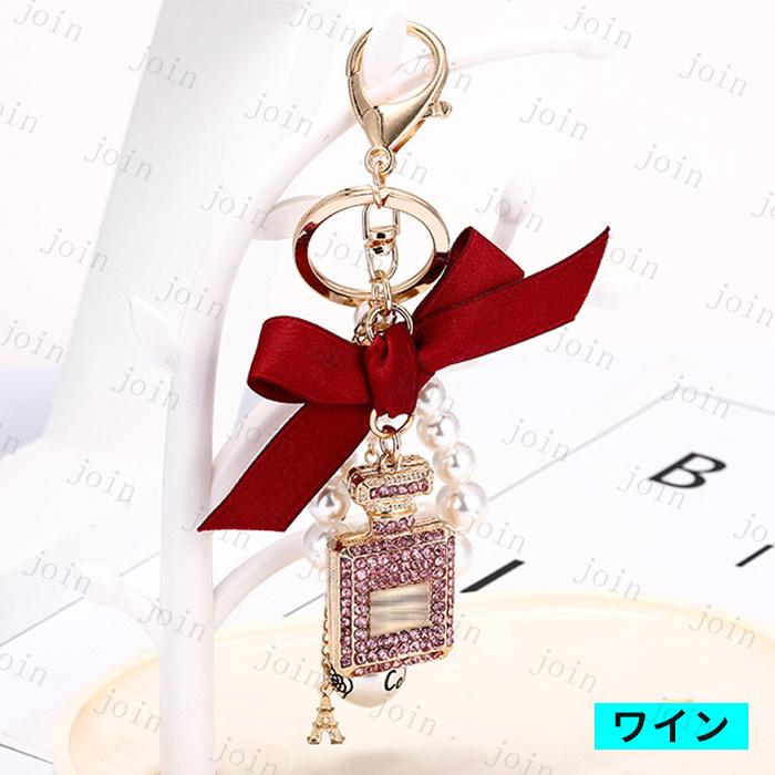 キーホルダー おしゃれ (z73#) 日本国内当日発送 3color バッグチャーム タッセル キーチェーン キーリング アクセサリー ラインストーン プレゼント 女性 鍵 |  | 10