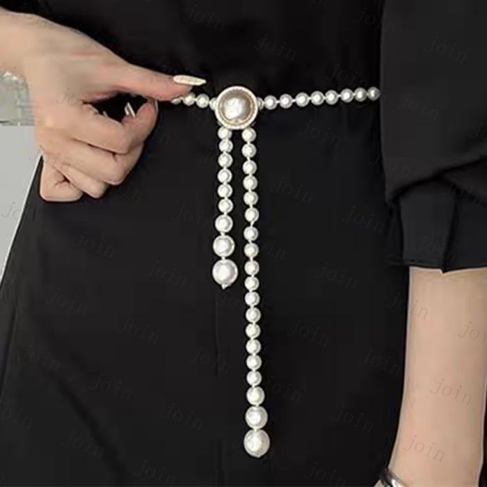 ベルト レディース (z93#) 日本国内当日発送 パールベルト ドレス エレガント 可愛い ゴムベルト 韓国 ウエストベルト 結婚式 チェーン 細ベルト パール 華やか |  | 04