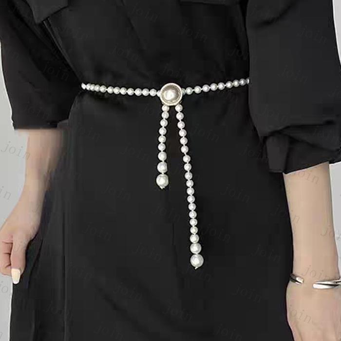 ベルト レディース (z93#) 日本国内当日発送 パールベルト ドレス エレガント 可愛い ゴムベルト 韓国 ウエストベルト 結婚式 チェーン 細ベルト パール 華やか |  | 05