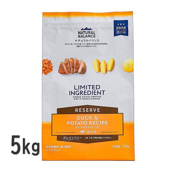 ナチュラルバランス Duck & Potato Recipe 5kg 犬 Natural Balance（ナチュラルバランス） 犬 LID ダック＆ポテトレシピ