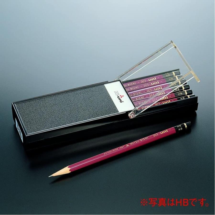 三菱鉛筆 鉛筆 ハイユニ ２Ｂ （１２本入） HU2B｜joinwithyou｜04