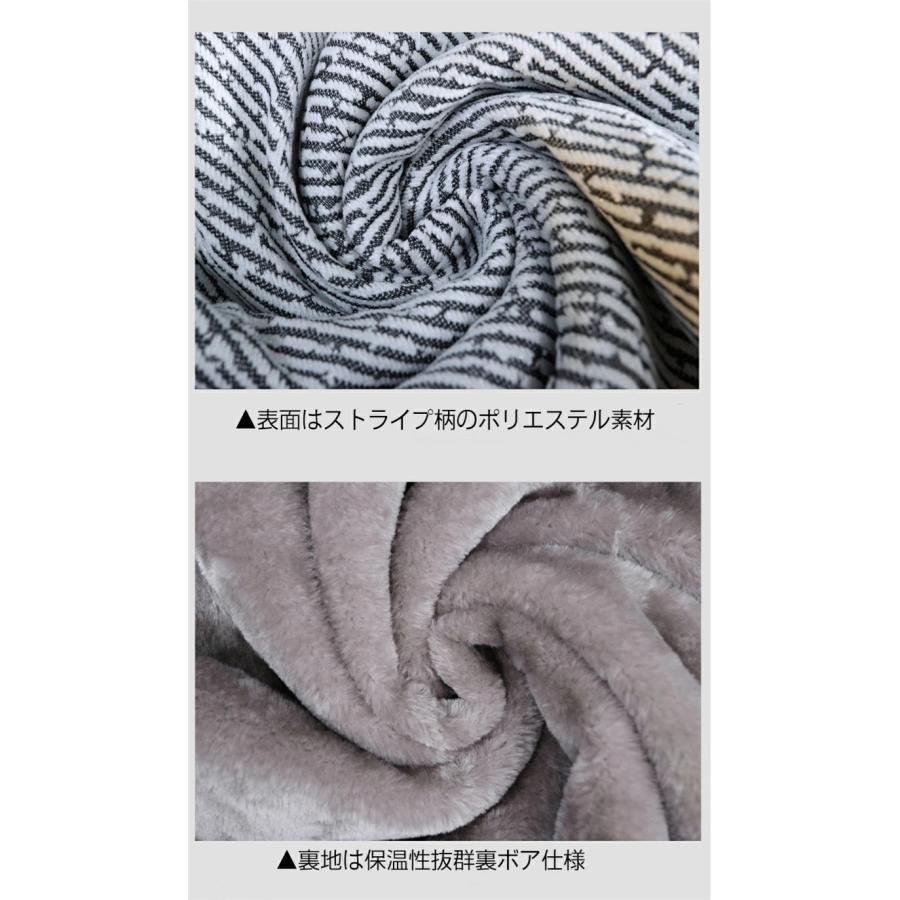 パーカー 裏起毛 ストライプ アウター レディーストップス トレーナー 