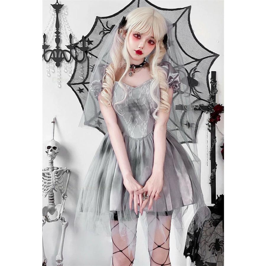幽霊 花嫁 女の子 ハロウィーン衣装 レディース ハロウィン 仮装 大人