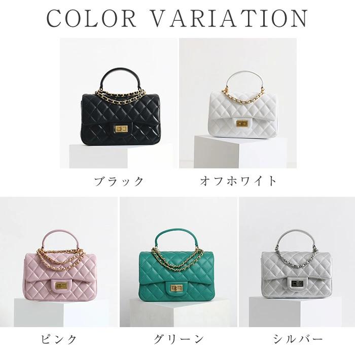本革 レディースバッグ 肩掛け ショルダーバッグ 菱格 羊革バッグ 