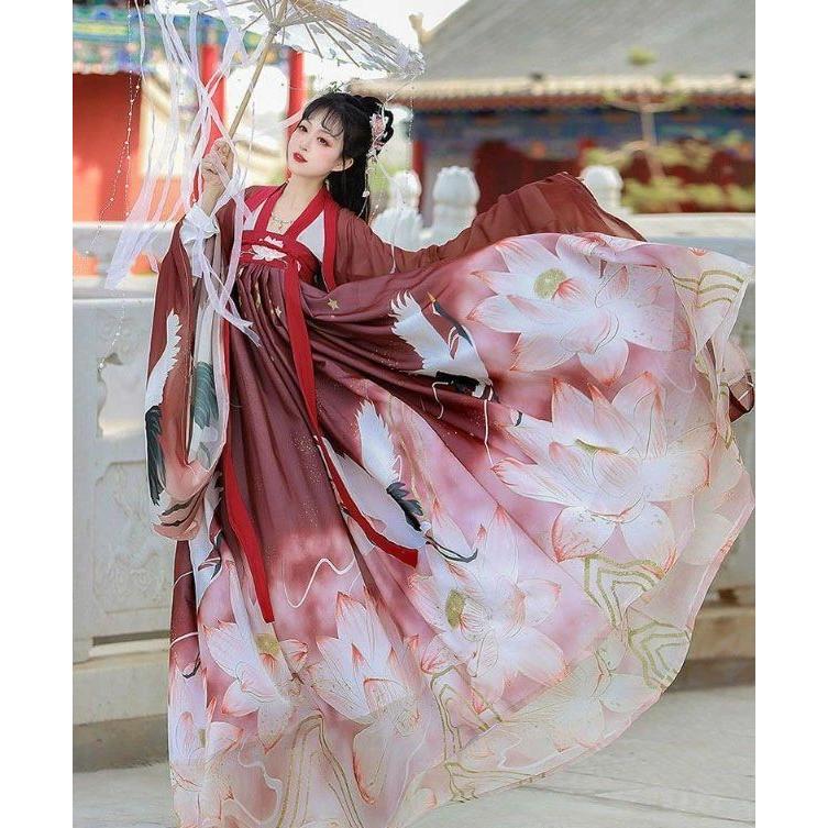レディース 漢服 3点セット 中華コスプレ衣装 中国古代 仮装 変装 振袖 