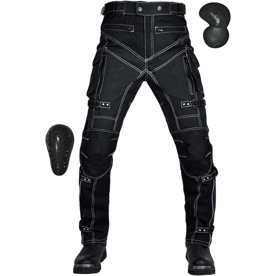 バイク用パンツ メンズ ライディングパンツ プロテクター ライダース