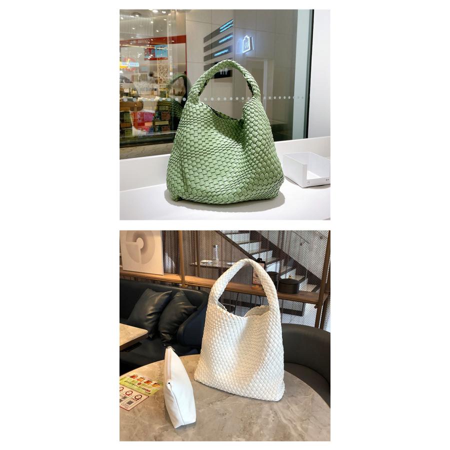 23色 編み込み トートバッグ レディース トート バッグ 大きめ 肩掛け