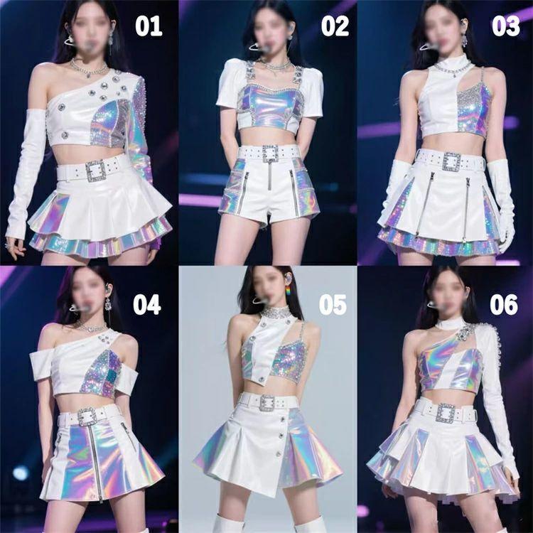 韓国風 k-pop アイドル ステージ衣装 女性 セットアップ レディース