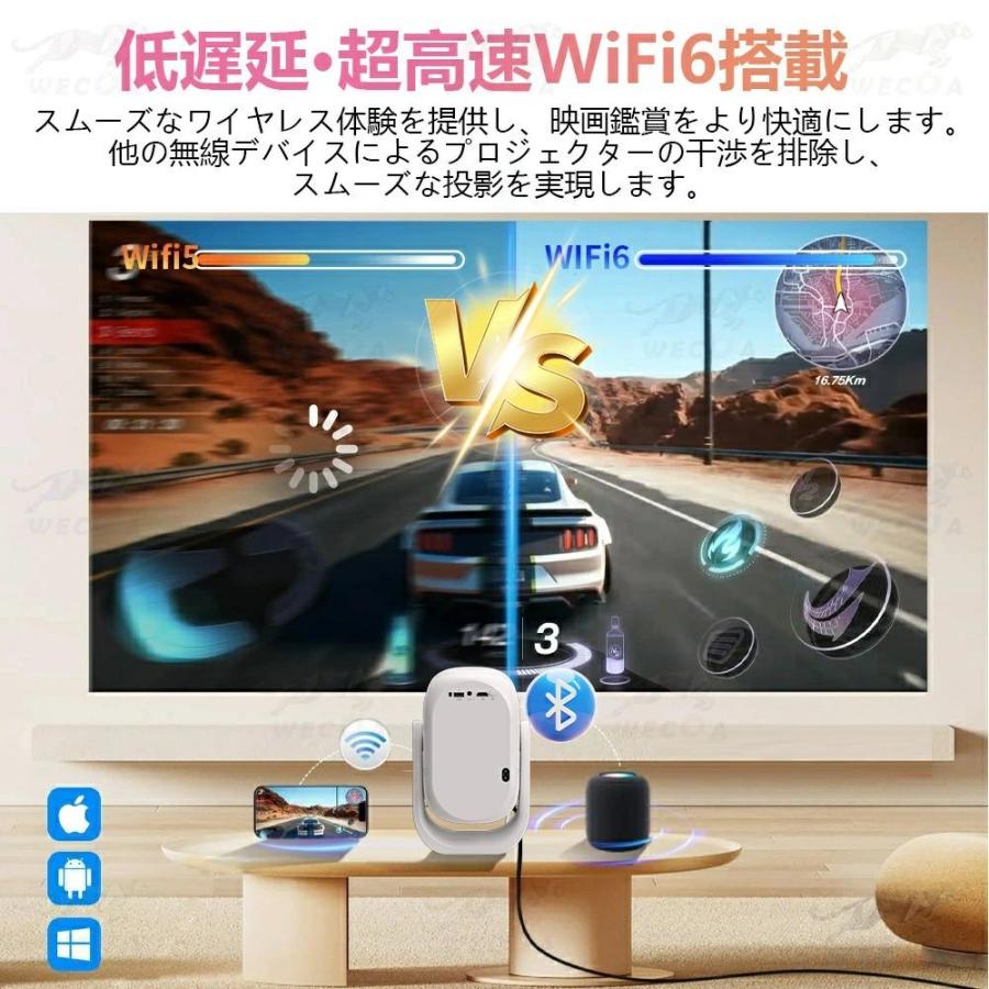 昼間でもはっきり自動フォーカス ／プロジェクター 家庭用 小型 天井