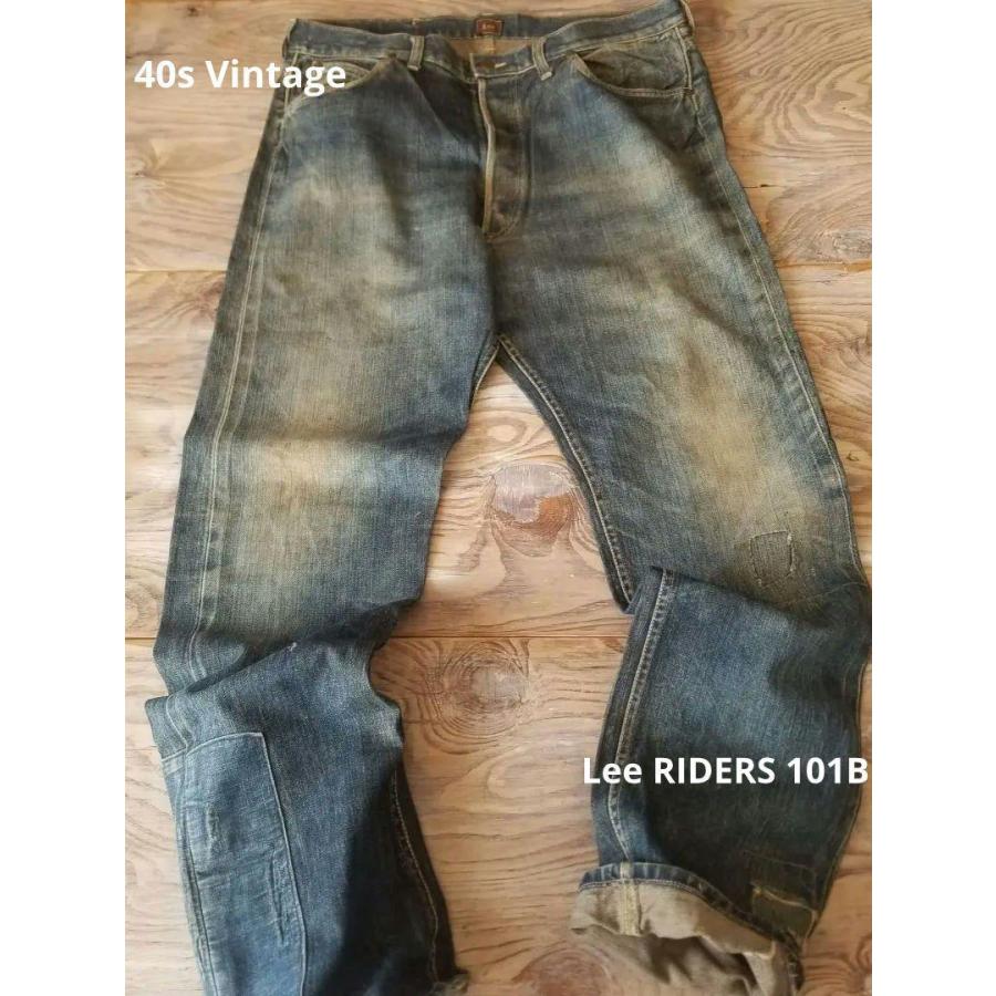 1948s Lee RIDERS 101B 40s vintage Lee101b denim panels 時物 1948s Lee RIDERS 101B 40s vintage Lee101b denim panels 時物
