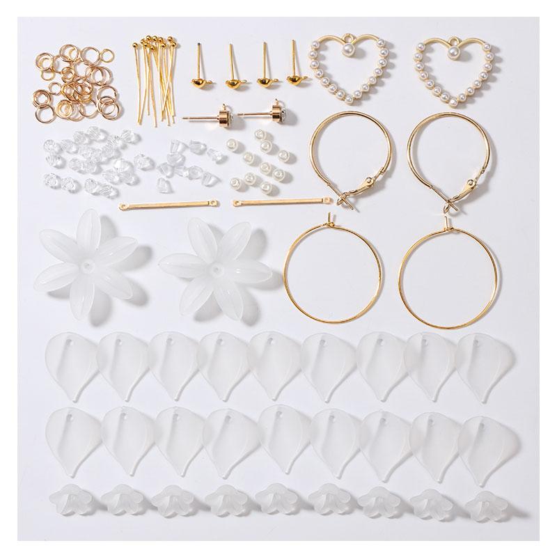 ピアスパーツセット アクセサリー ハンドメイド 透明な花 可愛い 手作り ヤリング 作成 手作り Diy 手芸 大人 スタイリッシュ Pts018 ジョーカー 通販 Yahoo ショッピング