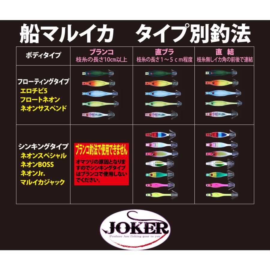 25年継続】850 JOKER ネオンスペシャル40復刻カラー シングルタイプ4本