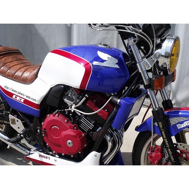 ジェイド250用JOKER'SオリジナルCBXタンク（新品）白ゲルコート