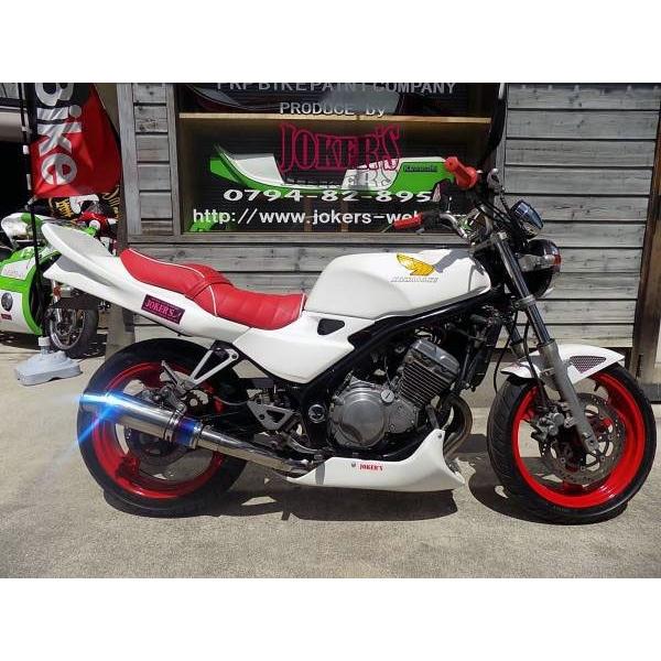 GTK01 バリオス250用JOKER'SオリジナルCBRタンク（新品）白ゲルコート
