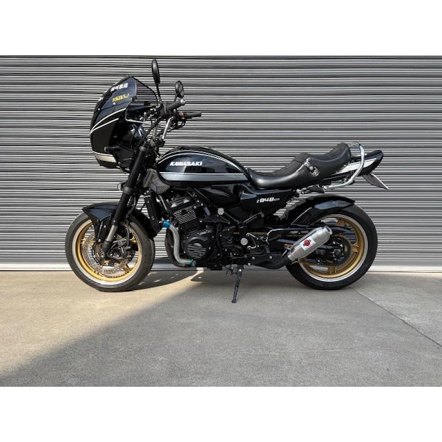 Z900RSモナカマフラー JOKER'S JAPAN Z900RS カミカゼエキゾースト モナカマフラー左出し