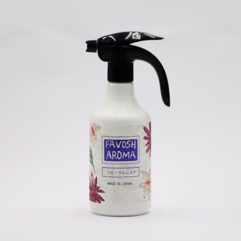 空間消臭　 FAVOSH AROMA 【フローラルムスク 】500mlスプレー(ファボッシュアロマ・ファブリックミスト) |  | 07