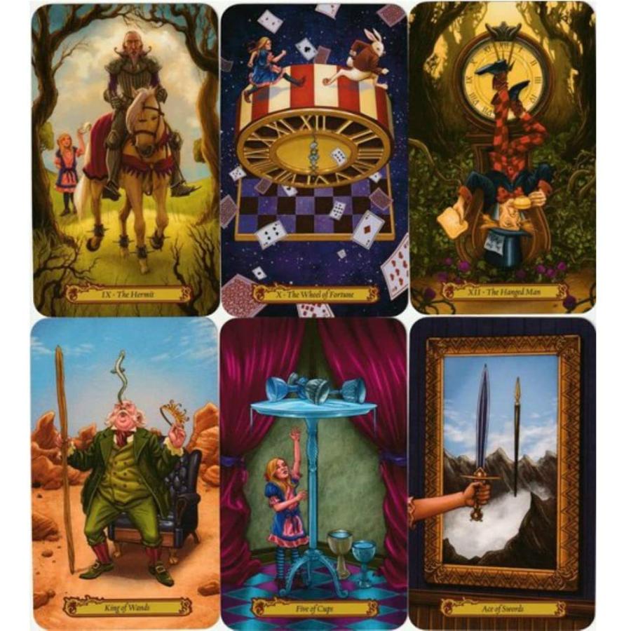 日本全国送料無料 タロットカード 78枚 ライダー版 タロット占い タロット イン ワンダーランド Tarot In Wonderland 日本語解説書付き 配送員設置送料無料 Kwsrbd Com