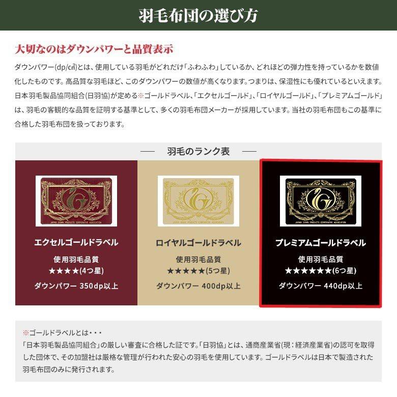 羽毛布団 シングル2色組 6つ星 プレミアムゴールドラベル ポーランド産ホワイトマザーグースダウン93 柄任せ モリリン Y Shop ニッポン放送プロジェクト 通販 Yahoo ショッピング