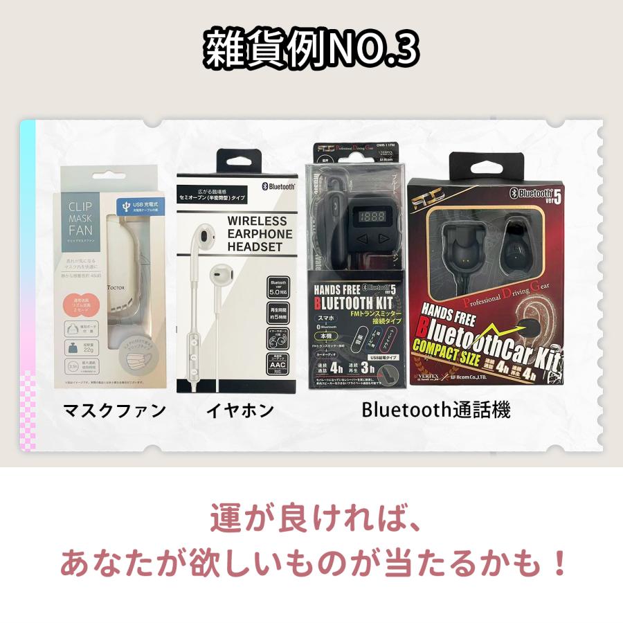福袋 ガジェット ランダム】サプライズ体験 20〜100点入り 大容量