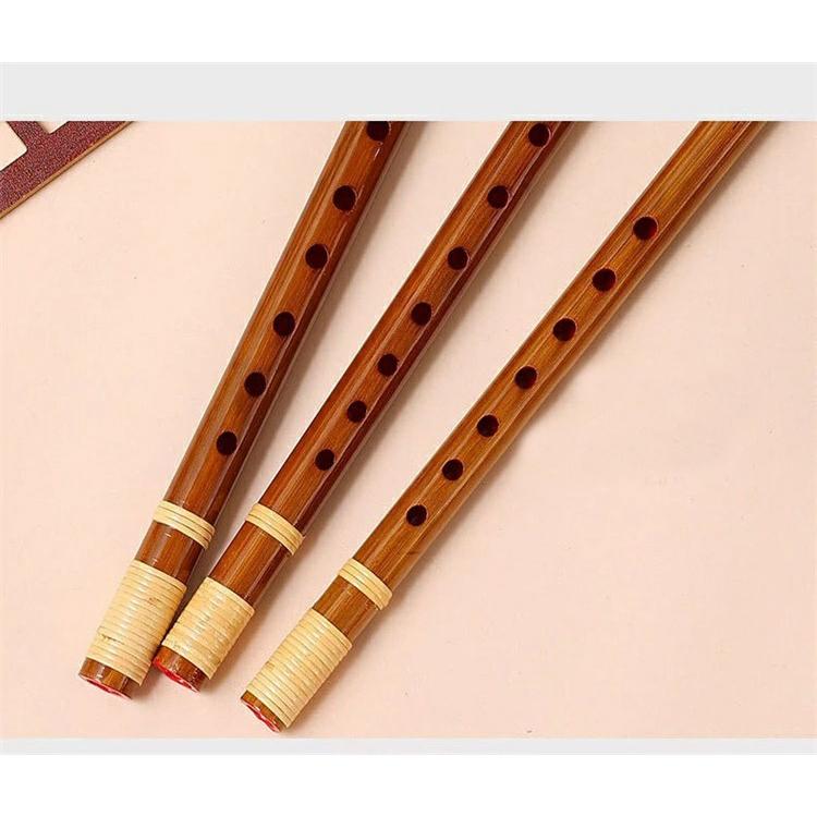 美品　お囃子笛　横笛　田舎笛 竹製 専用ケース付き 美品 お囃子笛 横笛 田舎笛 竹製 専用ケース付き 美品 お