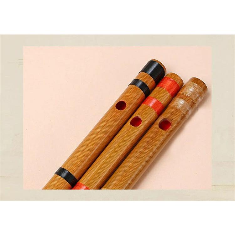 篠笛横笛竹笛 天然竹 お祭 漆面 竹製 和楽器 手巻き糸 六本調子 七本