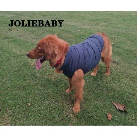 犬服 冬 ジャケット 大型犬 裏ボア ベスト ダウン風（XS?3XL）防寒 冬コート ペットウェア 小型犬 中型犬 大型犬 ペット用品 お洒落 洋服 防風 保温 暖かい｜joliebaby-shop｜15