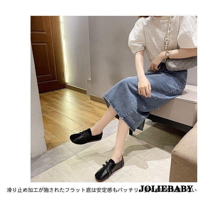 定番スタイル モカシン レディース フラットシューズ 森ガール ローファー 秋新作 パンプス フラット底 ラウンドトゥ エスニック風 楽チン 靴 レトロ 婦人靴 Arubacbd Co Uk