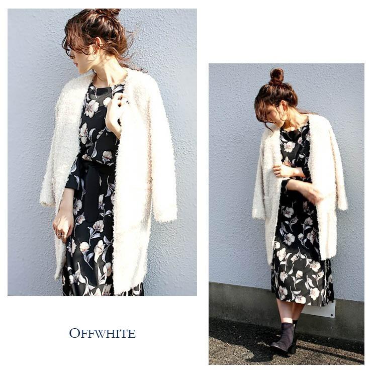 プードルファーコート 新作 10 Off 送料無料 Bou Jeloud ブージュルード Bab ふわふわカーディガン プードル ファー コート ジャケット ドフラミンゴ Jolielle Yahoo ショッピング店 通販 Yahoo ショッピング